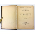 KONOPNICKA Maria - Nowele - Warszawa 1899