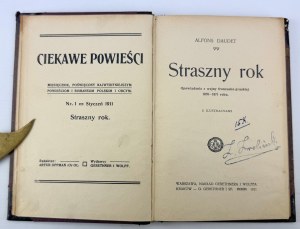 DAUDET Alphonse - Hrozný rok. Příběhy z prusko-francouzské války - Varšava 1911