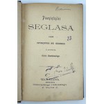 SKARBEK Fryderyk - Pamiętnik Seglasa - Warszawa 1898