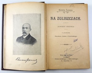 JUNOSZA Klemens - Na zgliszczach - Warszawa 1898