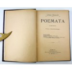 SŁOWACKI Juliusz - Poemata - Warszawa 1898