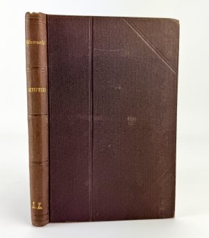 SŁOWACKI Juliusz - Beniowski - Warszawa 1898
