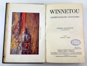 MAY Karol - Winnetou - Lwów 1910 [wydanie pierwsze]