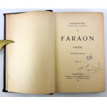PRUS Bolesław - Faraon - Warszawa 1901 [wydanie drugie]