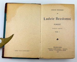 ŻEROMSKI Stefan - Ludzie bezdomni - Warsaw 1900