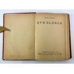 LONDON Jack - Syn słońca - Warszawa 1925