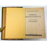 MAURIAC Franciszek - Teresa Desqueyroux - Warszawa 1936