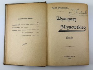 DYGASIŃSKI Adolf - Wywczasy młynowskie - Warszawa 1895