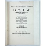 BECHCZYC-RUDNICCY Antoni i Maria - Dziw. Opowieść na tle życia Prasłowian - Warszawa 1937 [il. Tadeusz Cieślewski]