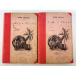 SIENKIEWICZ Henryk - Listy z Afryki - Warszawa 1893 [wydanie pierwsze]