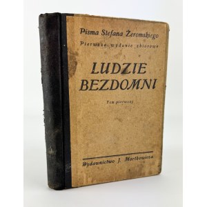 ŻEROMSKI Stefan - Ludzie bezdomni - Varsovie 1925 [timbre 21 Pułk Artylerii Lekkiej].