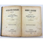 BOCQUEL Eugenia - Rozmowy francuzkie - Warszawa 1856