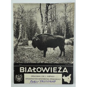 KARPIŃSKI J. Białowieża - Warszawa 1935