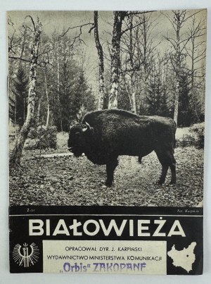 KARPIŃSKI J. Białowieża - Varšava 1935