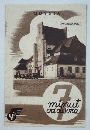 GDYNIA. 7 minutes from the station - Warsaw ca. 1930