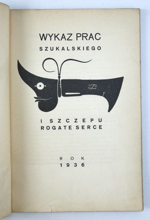 SZUKALSKI and the Horned Heart - List of Szukalski's works - Krakow 1936