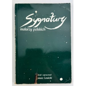 LEWICKI Tomasz - Signatures de peintres polonais - Varsovie 2000