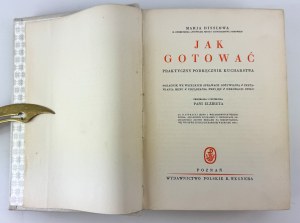DISSLOWA Maria - Jak se vaří - Poznaň 1938