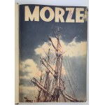 MORZE - Organ Ligi Morskiej i Kolonialnej - Warszawa 1935 [pełny rocznik, śmierć Piłsudskiego]