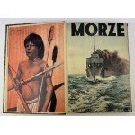 MORZE - Organ Ligi Morskiej i Kolonialnej - Warszawa 1935 [pełny rocznik, śmierć Piłsudskiego]