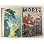 MORZE - Organ Ligi Morskiej i Kolonialnej - Warszawa 1938 [pełny rocznik]