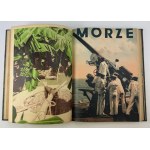MORZE - Organ Ligi Morskiej i Kolonialnej - Warszawa 1938 [pełny rocznik]