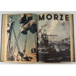 MORZE - Organ Ligi Morskiej i Kolonialnej - Warszawa 1938 [pełny rocznik]