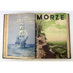 MORZE - Organ Ligi Morskiej i Kolonialnej - Warszawa 1937 [pełny rocznik]