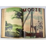 MORZE - Organ Ligi Morskiej i Kolonialnej - Warszawa 1937 [pełny rocznik]