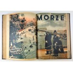 MORZE - Organ Ligi Morskiej i Kolonialnej - Warszawa 1937 [pełny rocznik]