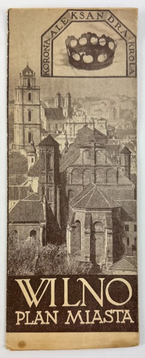 WILNO - City plan - Vilnius 1935 [photographs by Jan Bulhak].