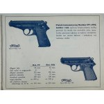 Brochure publicitaire - Armes de l'usine Carl Walther - Zella - Mehlis - ca. 1935