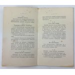 STATUT Stowarzyszenia Kupców i Młodzieży handlowej w Nowym Sączu - Nowy Sącz 1903