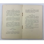 STATUT Stowarzyszenia Kupców i Młodzieży handlowej w Nowym Sączu - Nowy Sącz 1903