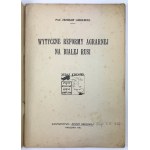 LUDKIEWICZ Zdzisław - Wytyczne reformy agrarnej na Białej Rusi - Warszawa 1920