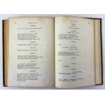 WISZNIEWSKI Michał - Moliere Jan - Charaktery rozmów ludzkich. Bakona Metoda. Szkoła kobiet. Wdowa Agisa - Warszawa 1876 [cztery tytuły w jednym woluminie]