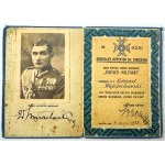 LEGITIMATE of the Silver Cross of the Order of Virtuti Militari - 1st Brigade of the Polish Legions.