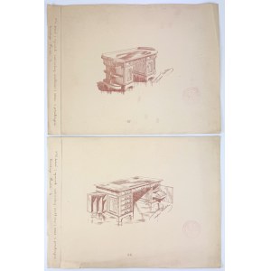 Projet de mobilier du Calvaire - Kalwaria Zebrzydowska 1908