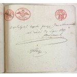 Gouvernorat de Radom - Avis du procureur royal à Radom 1853