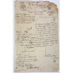 To the Sandomierz Gubernial Government - Request from Franciscans to issue liquidation proofs to the Duchy of Warsaw - 1840