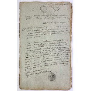 ZBIÓR dokumentów. Wyciągi z metryk kościelnych związanych z miastem Częstochowa - 1824