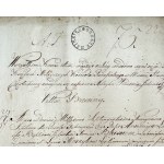 DOKUMENT. Metryka kościelna Starego Miasta Częstochowa - 1824 [pieczęć]