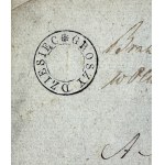 ZBIÓR pięciu dokumentów związanych z Olkuszem, Strzeniawą i Województwem Kaliskim - 1824 [pieczęcie Królestwa Polskiego]