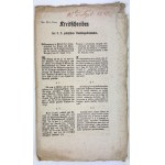 Circular - Galicia Governorate - [Provisions on the release of the poor and absentees for the tax law] - Lviv 1840