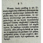 Okólnik - Gubernia Galicji - [Przepisy o uwolnieniu ubogich i nieobecnych na ustawę taxową] - Lwów 1840