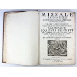 Missel romain - MISSALE ROMANUM - Salisburgs 1693 [reliure, 42x30cm].
