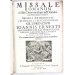 Missel romain - MISSALE ROMANUM - Salisburgs 1693 [reliure, 42x30cm].