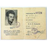 LEGITIMATION for sports - R.K.S. Garbarnia - Cracow 1968