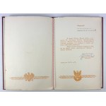 [Signature Jaruzelski] DIPLOM On the occasion of 30 years of service in the ranks of the Armed Forces of the Polish People