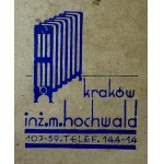 PLAN for the construction of a Shamot Factory on Krzywa Street and Kleparski Market - Krakow 1938